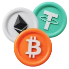 All cryptocurrencies are supported at Sloto Stars Online Casino